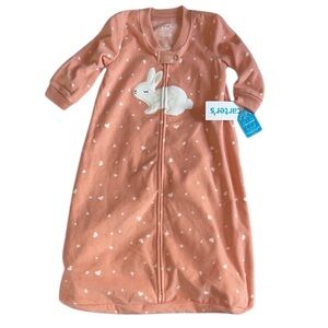 Carter's Peach Bunny Sleep Sack